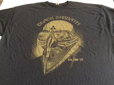 Buy BLACK SABBATH U.S Tour '78 T SHIRT Mens 4XL New • 8.99£
