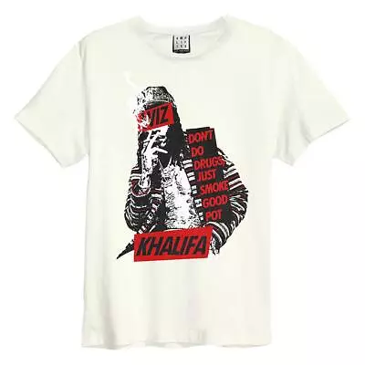 Buy Amplified Unisex Adult Don�'t Do Drugs Wiz Khalifa T-Shirt GD710 • 31.59£