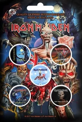 Buy Iron Maiden - Later Albums (new) (gift) Badge Pack Official Band Merch • 6.50£
