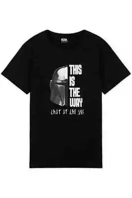 Buy Age 13-14 Disney Star Wars Mandalorian Official Boys Tshirt Tee This Is The Way • 8.99£