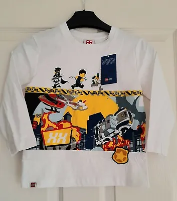 Buy Original Lego City, Lego And Next,  Boys Top, 4 Years, New With Tags  • 14.50£