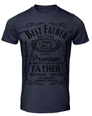 Buy Fathers Day T Shirt,Best Dad ,best Father No 1 Dad,fathers Day Gift  Free P&P • 10.99£