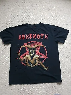 Buy Vintage Behemoth Metal Band Tee T Shirt Size L • 34.99£