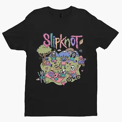 Buy Rock Cartoon T-Shirt -Comedy Funny Gift Film Movie TV Horror Punk Rock • 10.79£