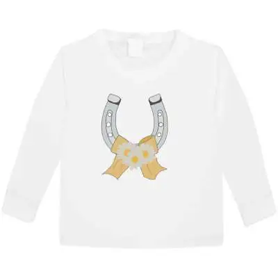 Buy 'Lucky Horseshoe ' Children's / Kid's Long Sleeve Cotton T-Shirts (KL039264) • 9.99£
