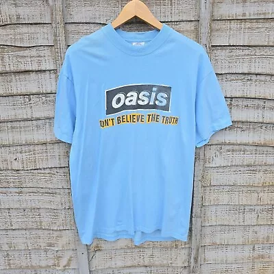 Buy Vintage Oasis Dont Believe The Truth Tour Band T Shirt Mens Large • 149.99£