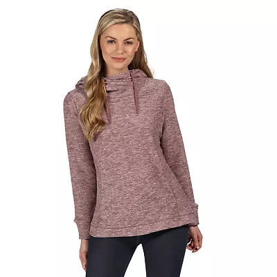 Buy Regatta Womens Kizmit II Fleece Hoodie Jumper Sweater Cowl Neck Hooded Size 10 • 19.99£
