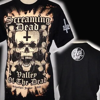 Buy Screaming Dead 100% Unique Punk  T Shirt Large Bad Clown Clothing • 16.99£