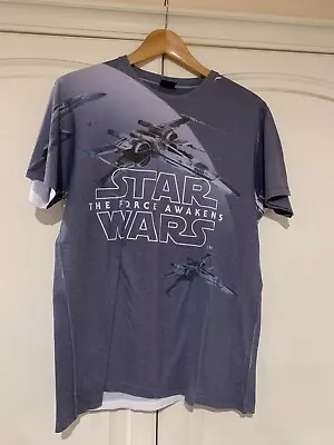 Buy Star Wars ‘The Force Awakens’ T-Shirt Size M  Medium • 12£