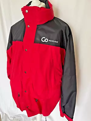 Buy BNWOT Red/Black Go North East Waterproof Jacket UK Size  2xl/ XXL • 14.99£