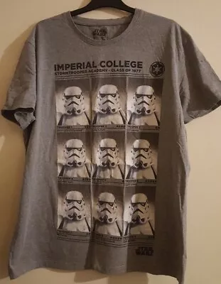 Buy Star Wars. Stormtrooper Imperial College T-shirt. Adult Size XL (Used) • 3£