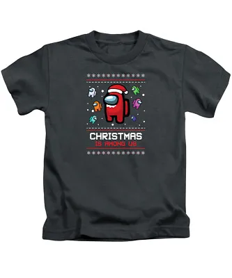 Buy Christmas Is Among Us Kids Christmas T-Shirt Xmas Childrens Tee Top • 7.95£