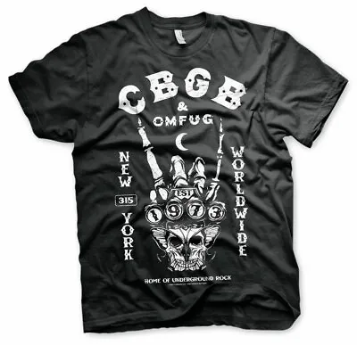 Buy Officially Licensed CBGB & OMFUG - CBGB 315 New York Men's T-Shirt S-XXL Sizes • 17.75£