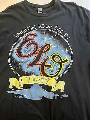 Buy Electric Light Orchestra (ELO) Time Tour England 1981 T Shirt XL • 47.40£
