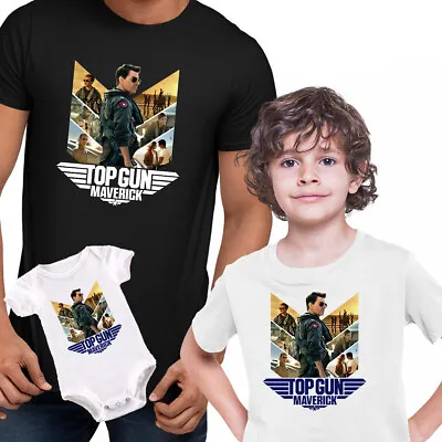 Buy Top Gun Movie T-shirt Tom Cruise Maverick Retro Gift Top ALL SIZES • 14.99£