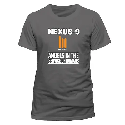 Buy Blade Runner 2049 - Nexus-9 'angels In The Service Of Humans' Grey T-shirt (new) • 12.99£