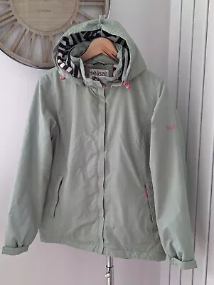 Buy Seasalt Lightweight Coat Light Green / Pink Size 12  Spring / Summer Jacket  • 24.99£