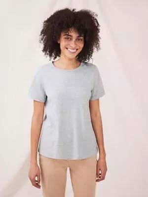 Buy White Stuff Women's Neo Tee Casual Short Sleeve Crew Neck Soft Cotton T-Shirt • 11.52£