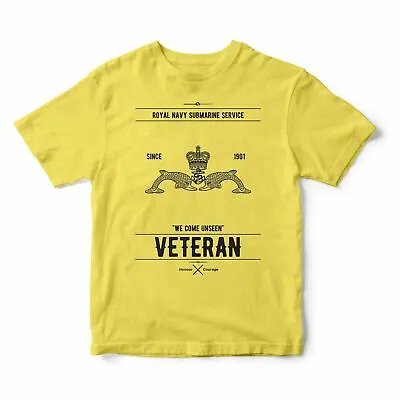 Buy P.I.G HM Forces Royal Navy Submarine Service Submariner Veteran *030* T-shirt • 19.99£
