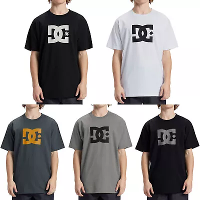 Buy DC Shoes Mens DC Star Cotton Crew Neck Short Sleeve T-Shirt Top Tee • 29.95£
