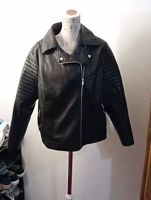 Buy Ladies Leather Jacket Size 20 • 5£
