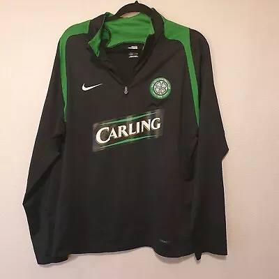 Buy Glasgow Celtic Authentic Nike Large DriFit Training Quarter Zip Jacket • 12£