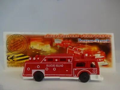 Buy Ferrero / 2001 / American Fire Department / Recue Truck + BPZ • 0.86£