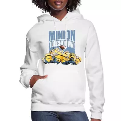 Buy Minions Merch Football Touchdown Officially Licensed Women's Hoodie • 44.41£