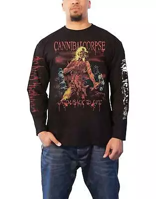 Buy Cannibal Corpse T Shirt Eaten Back To Life New Official Mens Black Long Sleeve • 22.95£