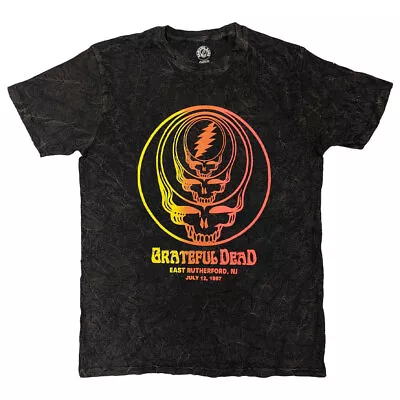 Buy Grateful Dead Concentric Skulls Dye Wash T Shirt • 17.95£