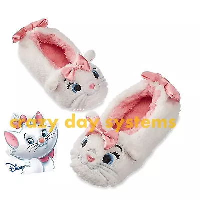 Buy NEW Disney Store Aristocats Marie Plush Slippers Size 7 8 9 10 11 12 Girls • 15.69£