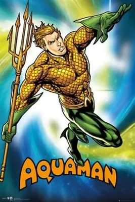 Buy Impact Merch. Poster: DC Comics - Aquaman 610mm X 915mm #106 • 8.19£
