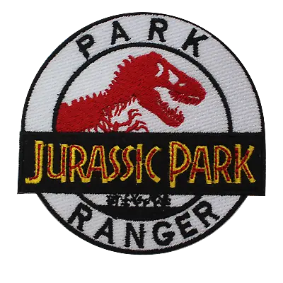 Buy Jurassic Park  Iron/Sew On Embroidered Patch Badge Applique For Clothes • 2.79£