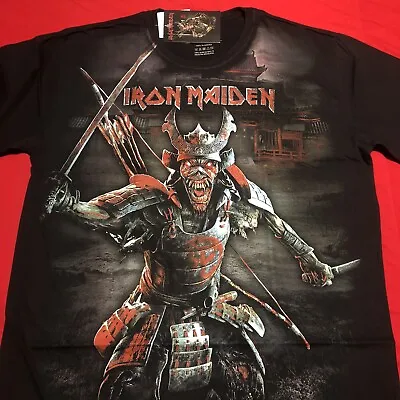 Buy Official Licensed T-Shirt Premium Iron Maiden Senjutsu (F/B) By Stamp Rockwear • 47.51£