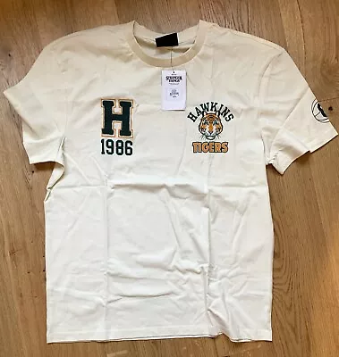 Buy Primark Stranger Things Hawkins Basketball T Shirt - Size M - Brand New W Tags • 14.99£