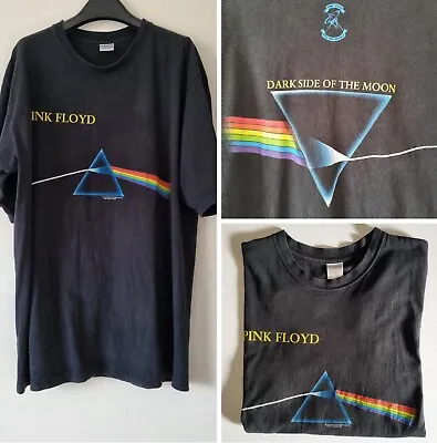 Buy Vintage Pink Floyd Still First In Space Dark Side Of The Moon Black XL T-Shirt  • 24.99£