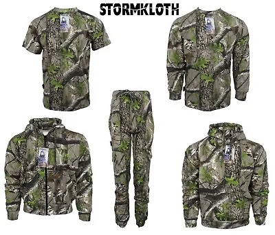 Buy Mens Trek Camouflage Camo Hoodie Zipper Top Jogger T Shirt Tracksuit Hunting • 8.95£