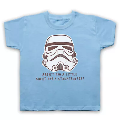 Buy Short For A Stormtrooper Unofficial Star Wars Sci Fi Kids Childs T-shirt • 16.99£