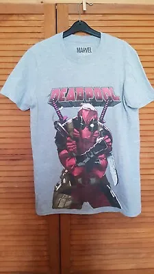 Buy Deadpool Marvel Men's Medium T-shirt Disneyland Paris NWOT • 4.99£