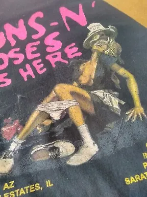 Buy Guns N’ Roses RARE Appetite Rape Banned  Shirt  Selfridges London (backprint)  • 155£
