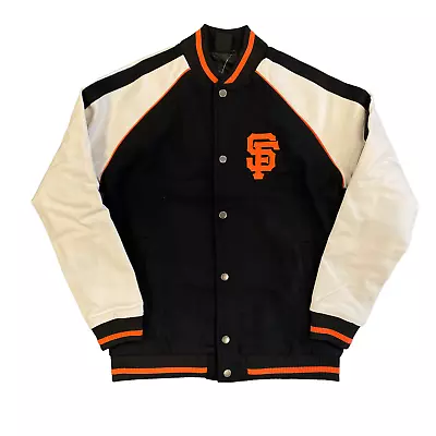 Buy San Francisco Giants Jacket (Size XS) Men's MLB Majestic Letterman Jacket - New • 19.99£