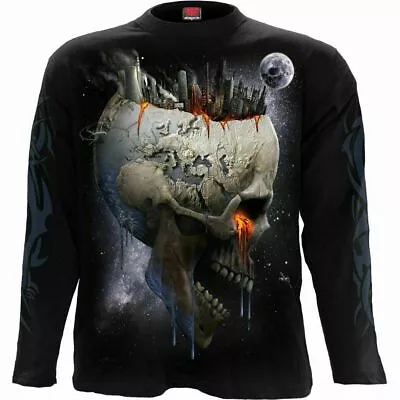 Buy Spiral Direct DEAD WORLD Mens LongSleeve/Biker/Skull/Reaper/T-Shirt/Top/Clothing • 19.75£