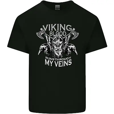 Buy Viking Blood Odin Valhalla Norse Mythology Mens Cotton T-Shirt Tee Top • 11.75£