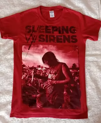 Buy Sleeping With Sirens T Shirt Rock  Band Rare Size Small Unisex Great Condition • 7.50£