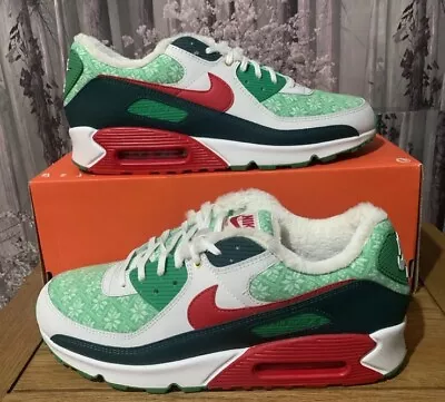 Buy Nike Air Max 90 'Christmas Day Size UK 12 EUR 47.5 US 13 DC1607 100 • 179.99£