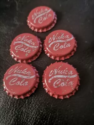 Buy Fallout X 5 Nuka Cola Metal Bottle Caps Weathered-Official Bethesda Merchandise. • 14.99£