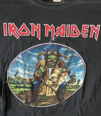Buy Iron Maiden Legacy Of The Beast Tour 2018 Squadron 666 T Shirt 2xl Good Con • 9.49£