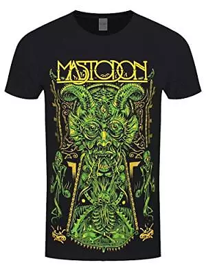 Buy Mastodon - Unisex T-Shirt  Devil On Black Medium - New T-Shirts - L1362z • 16.12£
