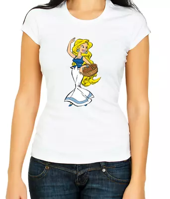 Buy Geriatrix Asterix W/B  Women's 3/4 Short Sleeve T-Shirt H516 • 9.98£