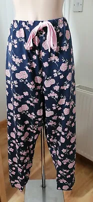 Buy Evans Size 30/32 Floral Lounge Trousers BNWOT  • 12.99£